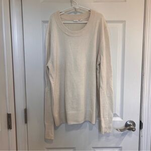 GAP Women's Cream‎ Crew Neck Sweater